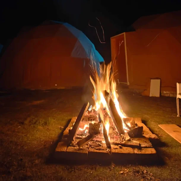 Fire camp in Kumrat Valley.