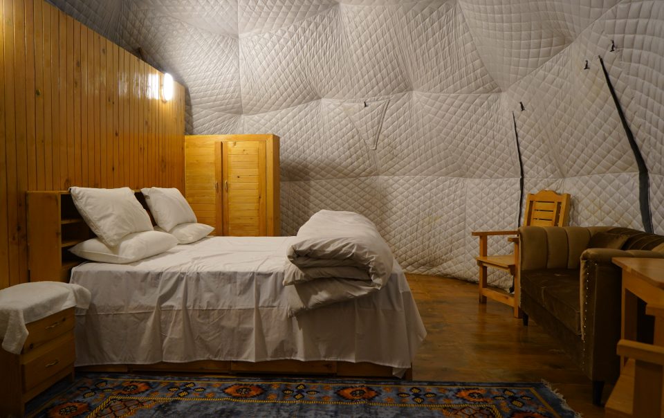 Elevate your productivity with remote work in Kumrat at Heaven on Earth. Enjoy a mountain office setup and luxury dome connectivity in the heart of nature.