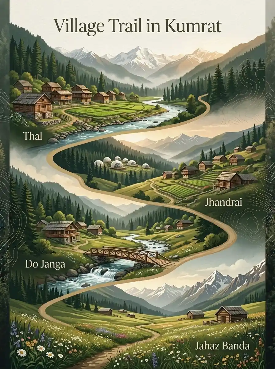 A Trail of Hidden Villages Near Kumrat