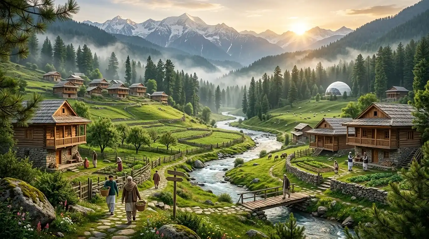 A Guide to Explore Hidden Villages Near Kumrat Valley