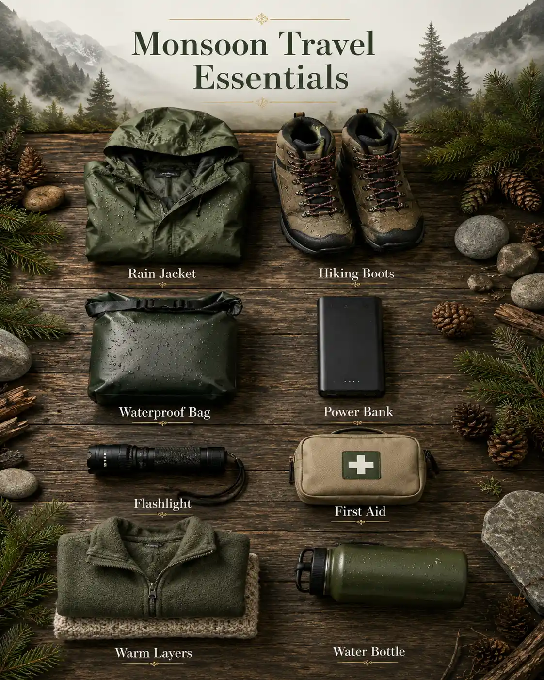 Monsoon Travel Essentials
