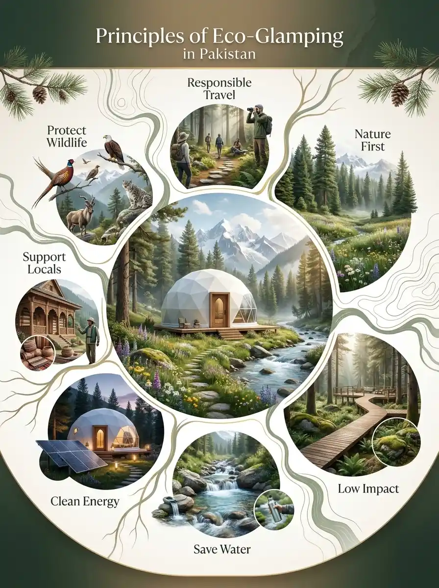 Principles of Eco-Glamping in Pakistan