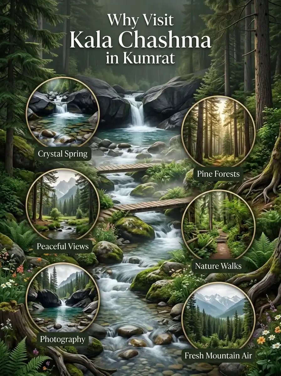 Why Visit Kala Chashma in Kumrat